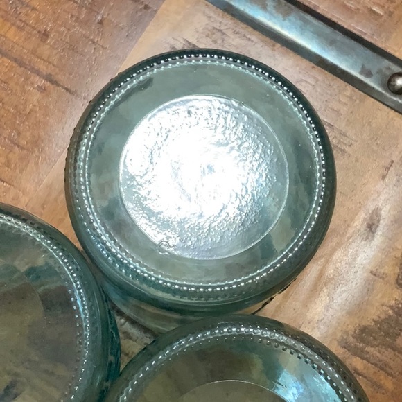 Teal Mason Perfect Jars Lot of 3 pint 16 oz - Picture 7 of 7